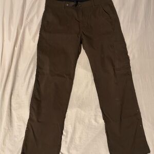 Prana Men's Dark Brown Cargo Pants